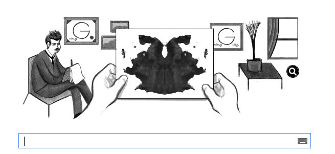 Hermann Rorschach Google doodle’ı