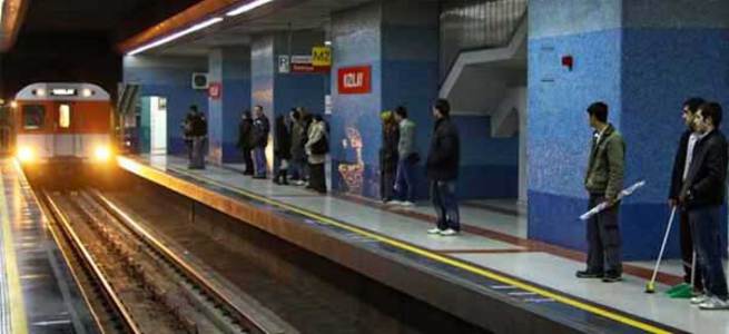 Ankara metrosunda mucize