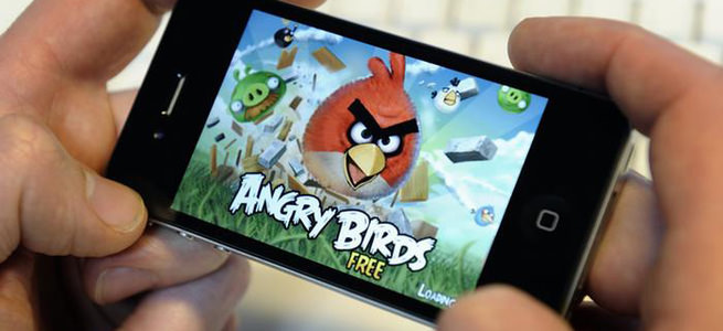 Angry Birds üzerinden casusluk