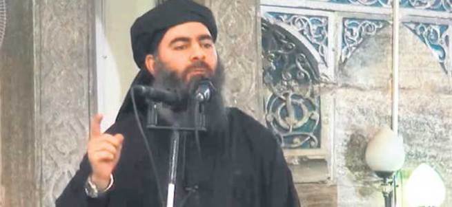 IŞİD liderinin şok görüntüsü