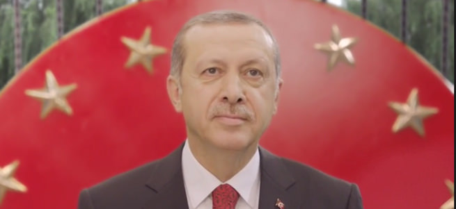 Erdoğan’dan forslu reklam filmi