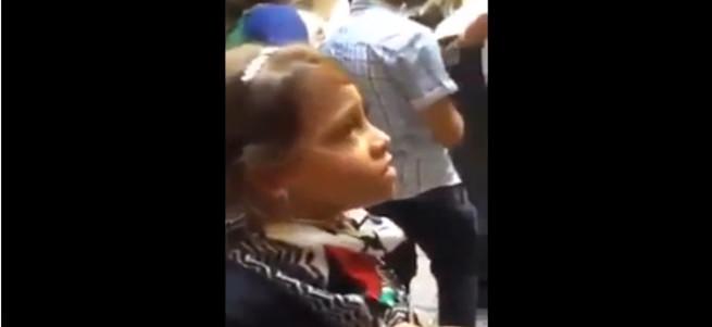 Filistinli kız İsrail polisine haddini bildirdi