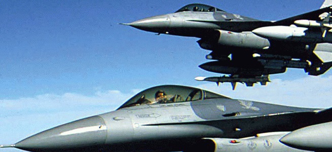 Türk F-16’ların gizli provası