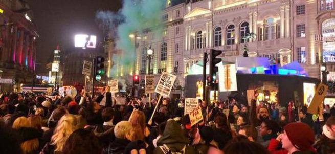 Ferguson eylemleri Londra’ya sıçradı