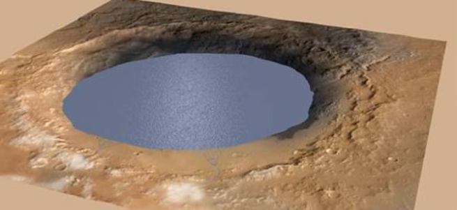 Mars’ta eski göl kalıntısı bulundu