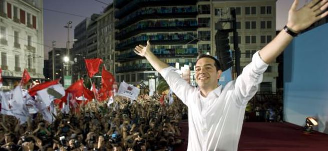 İşte SYRİZA lideri Tsipras!