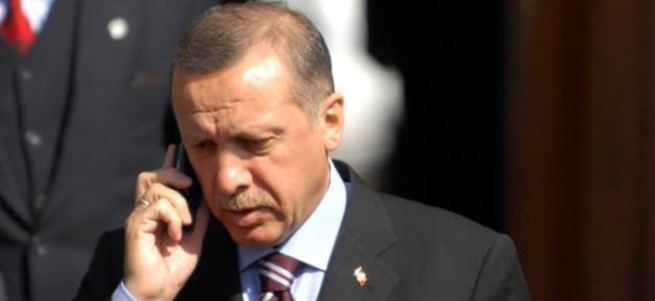 Erdoğan’dan tebrik elefonu