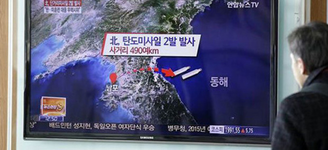 Kim sinirlendi! Füze fırlattı