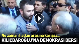 Kemal Kılıçdaroğlu Konya’da genç vatandaşı dinlerken zor anlar yaşadı