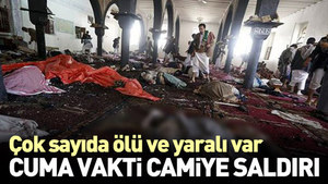 Camiye intihar saldırısı: En az 55 ölü