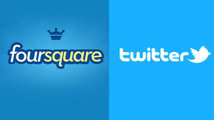 Twitter ve Foursquare anlaştı