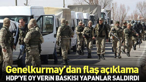 PKK ateş açtı 4 asker yaralı