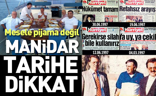 Mesele pijama değil Ahmet Bey!..