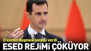 Esad rejimi çöküyor