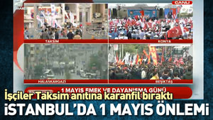 İstanbul’da 1 Mayıs
