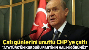 Devlet Bahçeli, CHP’yi eleştirdi
