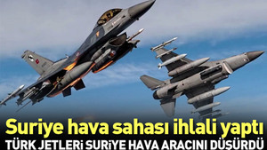 Türk jetleri Suriye uçağını düşürdü