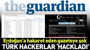 Türk hackerlar The Guardian’ı hackledi