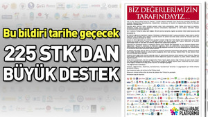 225 STK’dan AK Parti’ye destek ilanı