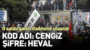 İşte Diyarbakır saldırısının şifreleri Kod adı: Cengiz şifre: Heval