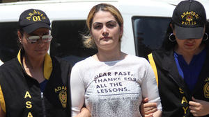 Kocasını öldüren Çilem’in tişörtündeki ilginç mesaj