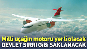 Milli yolcu uçağın motoru da yerli olacak