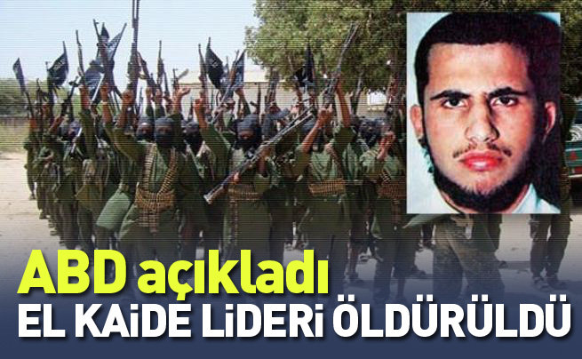 El Kaide lideri öldürüldü