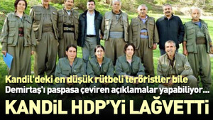 Kandil HDP’yi lağvetti