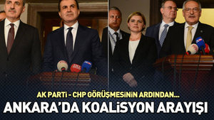 AK Parti-CHP görüşmesinin ardından flaş açıklamalar