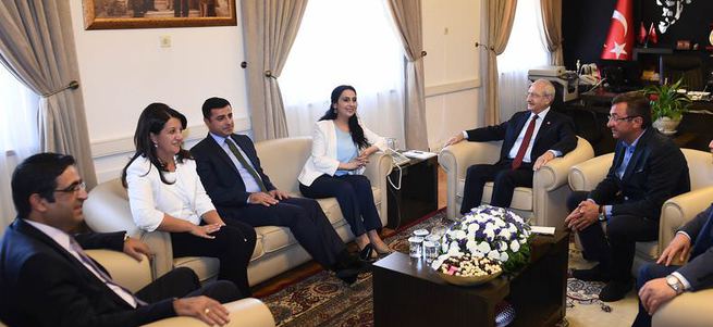 Meclis’te HDP-CHP görüşmesi