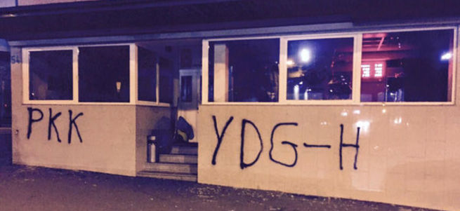 Almanya’da PKK’lılar, cami lokaline saldırdı