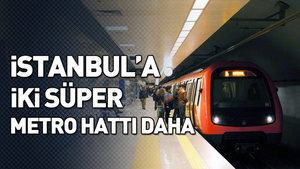 İstanbul’a iki yeni metro hattı müjdesi daha