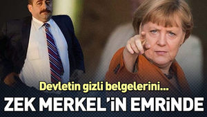 Zekeriya Öz Merkel’in hizmetinde