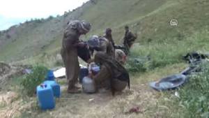 Hakkari’de 5 PKK’lı bomba yerleştirirken öldürüldü