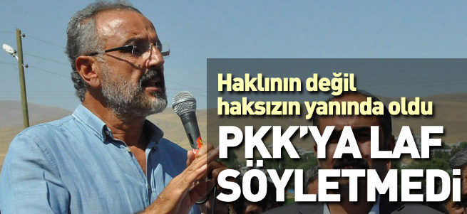 Sırrı Sakık PKK’ya laf söyletmedi!