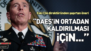 Eski CIA direktöründen şaşırtan öneri