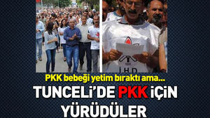 İnsan Hakları Derneği Tunceli’de PKK için yürüdü