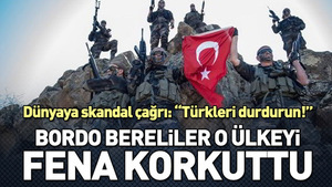 Bordo Bereliler PKK’yı vurdu İngiliz korktu