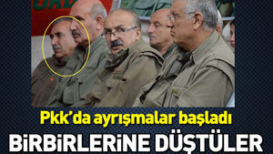 PKK’nın üst düzey isimleri birbirine düştü