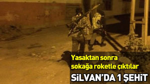 Diyarbakır’da polise roketli saldırı: 1 şehit