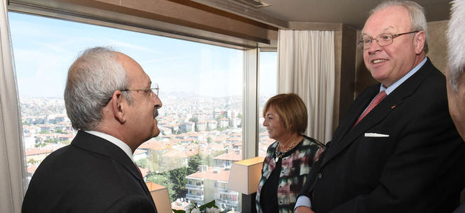 Kılıçdaroğlu Alman bakanla görüştü