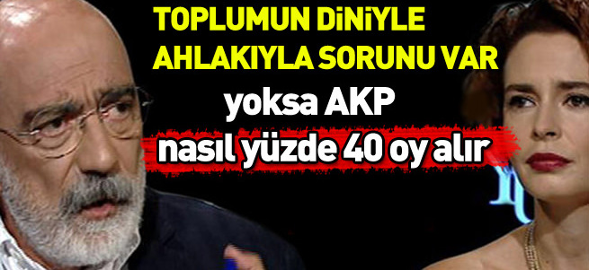 Ahmet Altan AK Parti’ye oy verenlere ahlaksız dedi
