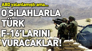 PKK o silahla Türk F-16’larını vuracak