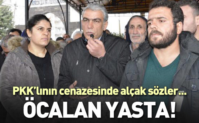 Dilek Öcalan PKK’lının cenazesine katıldı!