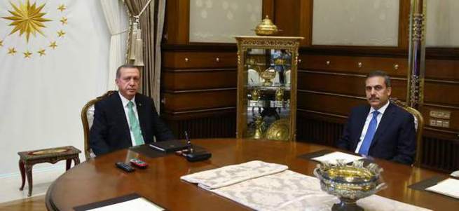 Cumhurbaşkanı Erdoğan Hakan Fidan’ı kabul edecek