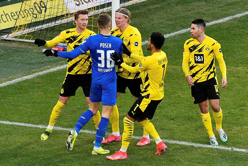 Xem lại bóng đá Dortmund vs Hoffenheim, Bundesliga – 13/02/2021