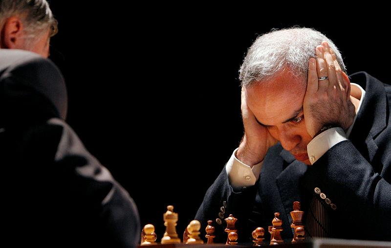 Chess legend Garry Kasparov warns humans a greater threat than AI