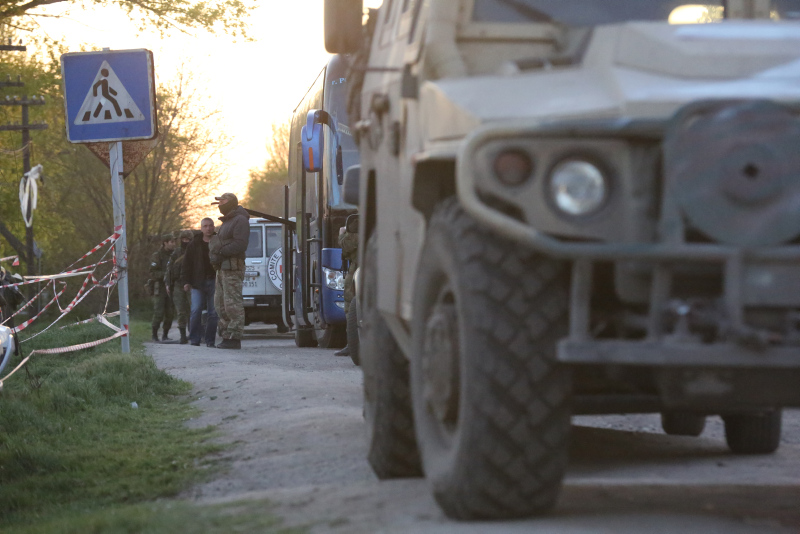 Last Women And Children Evacuated From Ukrainian Steel Mill defenders-inside-ukrainian-steel-mill-refuse-to-surrender
