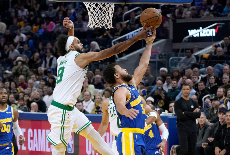 NBA roundup: Warriors blitz Celtics in Finals rematch