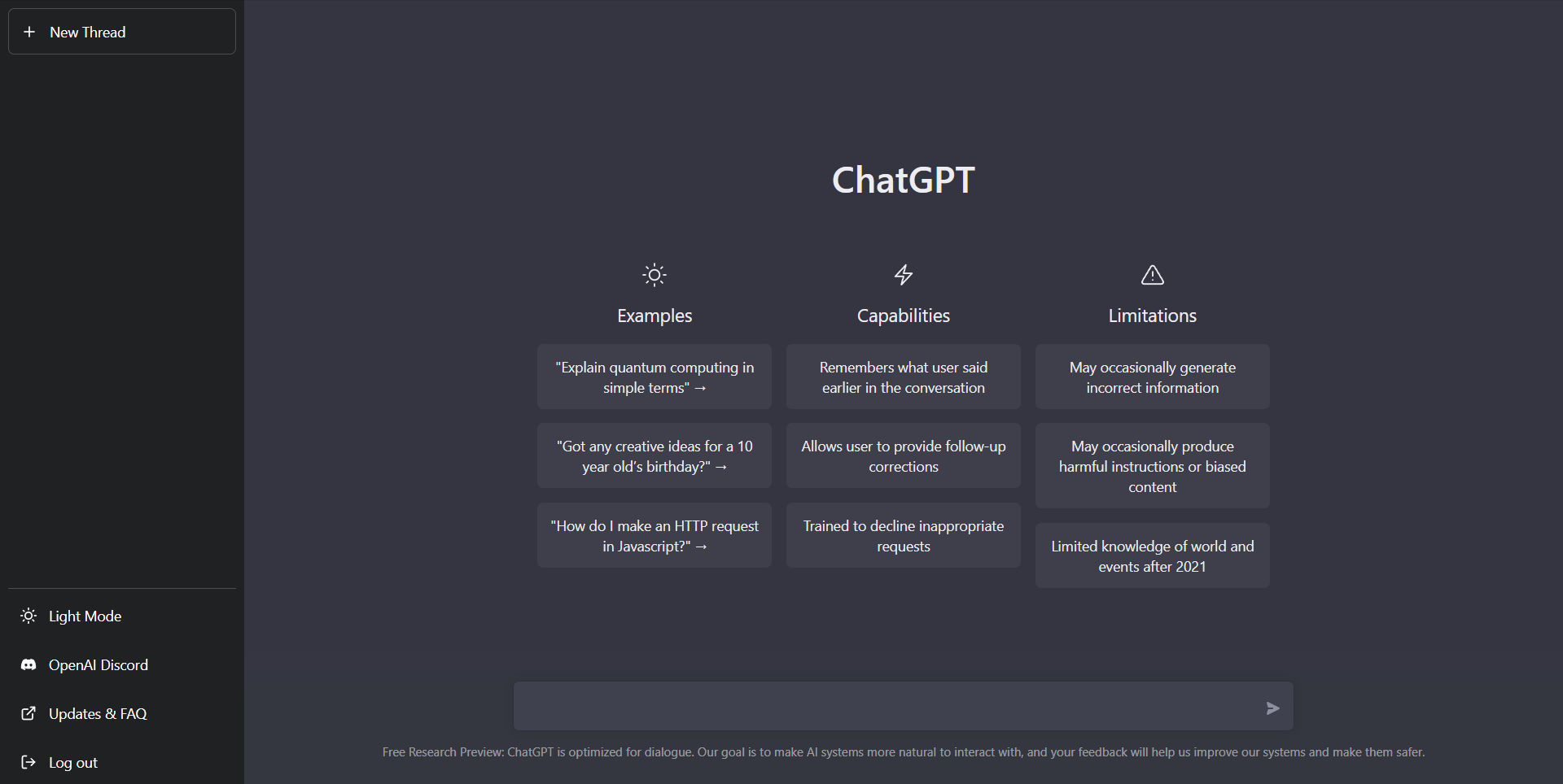 ChatGPT bot vs. Human